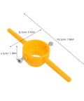 Hardcore Pipe Threader Kit For Plumbing Projects high-performance yellow pipe thread tool with dimensions