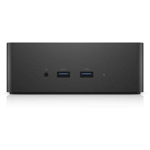 High Performance Thunderbolt Dock TB16 180W USB C Multiport Hub With Eu Power Cord showing two USB ports on black frame
