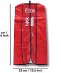 Large Fire Extinguisher Cover Pack Of 6 Heavy Duty Dustproof Scratch Resistant Protective Sleeve For 10 To 20 Lbs Units