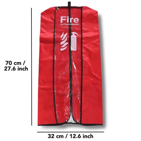 Large Fire Extinguisher Cover Pack Of 6 Heavy Duty Dustproof Scratch Resistant Protective Sleeve For 10 To 20 Lbs Units