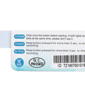 Disposable Single Use Temperature Data Logger With Usb Cable Offers Dead Reliable Cold Chain Tracking And Smooth Pdf Downloads For Food Drug Chemical Shipping Without Any Mess Or Hassle, instruction labels on device.