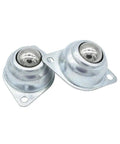 Heavy Duty Five Eighth Inch Ball Transfer Units Ten Pack Carbon Steel Roller Transfer Bearings Screw Mounted Universal Rotation Caster