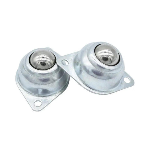 Heavy Duty Five Eighth Inch Ball Transfer Units Ten Pack Carbon Steel Roller Transfer Bearings Screw Mounted Universal Rotation Caster