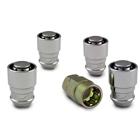Acorn Gorilla Guard Wheel Locks 12mm x 1.50 Thread Size Four Pack With Key And Dual Hex Keys, 60 Degree Conical Seat Keeps Your Lug Nuts Safe
