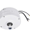 300-Watt Wind Generator with Permanent Magnet Design showing white casing and wiring for tough industrial jobs.