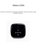 Close-up of status LEDs on Fast 4-Port GPON WiFi Router Pack With Gigabit Ethernet And 300Mbps Wireless 802.11n, Bulk 10-Pack