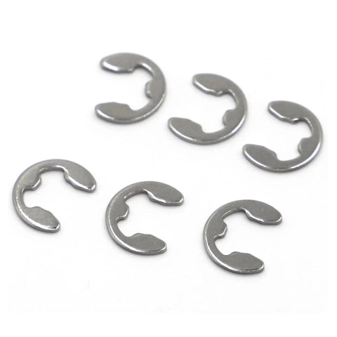 Top Shelf Stainless Steel E Clips And Circlips Heavy Duty Metric Retaining Washers For Easy Shaft Snaps Rust Proof Flat Gaskets Spanning M1.2 Through M12 Total No Sweat Install