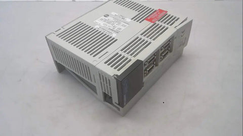 Mitsubishi MR J2S 40CP AC Servo Drive 400W Industrial Servo Controller For CNC Machines Plug And Play Motion Control With High Precision And Reliability Ideal For Precision Motion Control In Automation And Robotics, gray metal unit