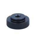 Two Pack 25mm Knurled Thumb Wheel Lock Nut Adapter With 1/4-20 Female Thread Aluminum Black Large Edge Grip For Camera Tripods