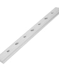 T Slot Miter Track Jig For Woodworking, 200mm aluminum alloy miter bar with holes, silver, smooth sliding pro grade jig for accurate cuts