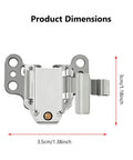 Two Pack Hotend Heating Kit dimensions for AD5X 3D Printer Hotend Assembly.