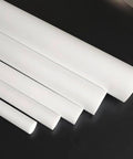 PTFE F4 Round Rod Bar 13 Inch Length Diameter From 1mm To 220mm High Heat Resistant Smooth Surface Durable PTFE Rod For Machining DIY Projects