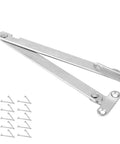 Ten Pack Cabinet Lift Up Struts Hinge Support Kit For Quiet Smooth Lid Flap Stay In Kitchen And High Cabinets Durable Metal Hardware