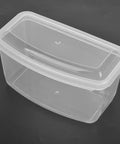 Clear Dive Mask Case And Snorkel Gear Storage Box Durable PP Plastic Dustproof Protective Container for diving glasses.