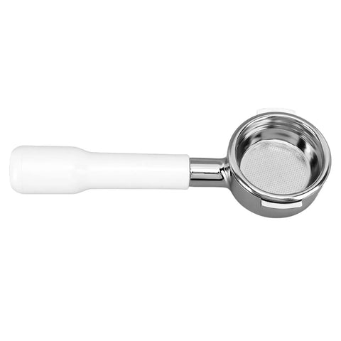 Bottomless 58mm Portafilter With Detachable Design, Aluminum Alloy Body, Two Ears Handle, Stainless Steel Filter Basket