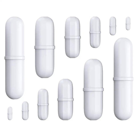 White PTFE Magnetic Stir Bar Set For Magnetic Stirrer And Mixer Octagon Spinbar Teflon Stirring Bar 12 Piece Kit Pro Grade Lab Gear