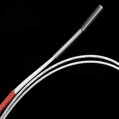 Pro Grade High Temperature 500C Thermistor Sensor Cartridge For 3D Printers T-D500 M3x15mm cylindrical with 1 meter cable