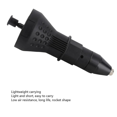 Kick Up Your DIY Game With This Electric Rivet Adapter For Drills black three-claw tool for 2.4mm to 4.8mm rivets