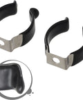 Heavy Duty Spring Clips For Tool Storage Narrow Base Pipe Clamps For Brooms Brushes Rakes And More 20mm To 30mm Quick Grip