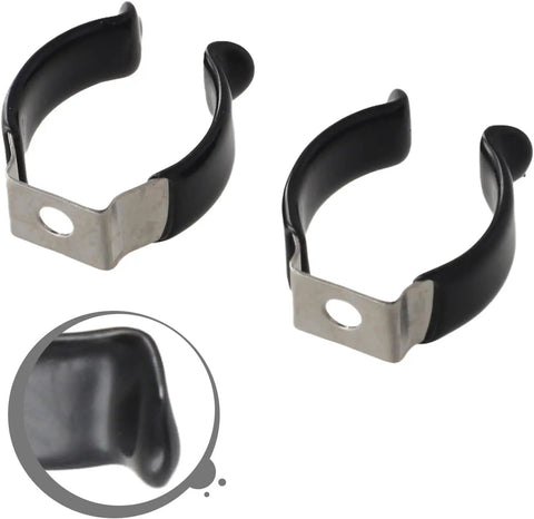 Heavy Duty Spring Clips For Tool Storage Narrow Base Pipe Clamps For Brooms Brushes Rakes And More 20mm To 30mm Quick Grip