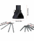 Router Drill Bits Kit With Cutting Guide Locator And Rotary File Milling Set For Dremel Rotary Tools 11 Pieces.