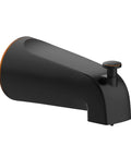 Slip On Tub Diverter Spout 5 Inch Oil Rubbed Bronze Pull Up Diverter Half Inch Slip Fit Set Screw No Fuss Install