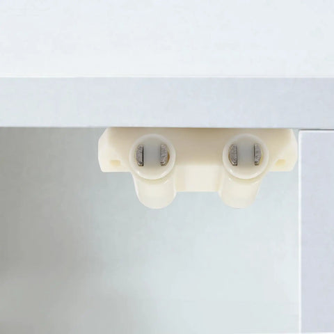 Glass Door Magnetic Catch And Pivot Hinge Kit White 7 Pieces No Drill Ready To Install Includes Magnetic Catch Latch 4 Glass Door Clamps 2 Strike Plates And 4 Black Stainless Screws on cabinet glass door