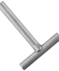 Heavy Duty T Handle Valve Adjusting Wrench With 3Mm 3.5Mm 4Mm Square Drive Socket For Motorcycle Engine Clearance Tuning, gray steel tool.