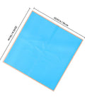 Blue Waterproof Floral Wrapping Paper Foldable 20 Sheets For Bouquets Party Decor And Gift Packaging Durable Plastic Flower Wrap