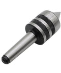 Heavy Duty MT4 Morse Taper Live Center With Triple Bearings For Lathe And CNC Machines, Precise High Hardness Steel Center, side view