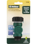 180 Degree Swivel Hose Connector For Faucet, Green, Anti Kink Garden Hose Adapter With Full Motion, Durable Faucet Attachment, Prevents Tugging And Tangling, Easy Install For All Seasonal Use on packaged product