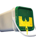 Yellow Plastic Barrier Chain Kit With 160 Feet Of 2-Inch Link Diameter Chain For Crowd Control Indoors Or Outdoors in bucket