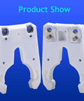 ISO30 Tool Holder Clamp For CNC Machines And Automatic Tool Changer, Flame Proof Rubber Claw, Wear Resistant, Precise Mold Making Tooling Accessory, 5 Piece Set - front view