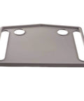 Walker Tray With Cup Holders For Standard And Folding Walkers, Multipurpose Portable Tray Table For Seniors, Gray