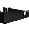 4 Pack E Track Fixed Shelf Brackets For Trailer Truck Warehouse And Garage Heavy Duty Rust Resistant Black Finish Fits E Track Or X Track Rails