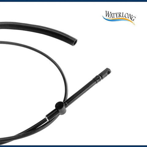 Throttle Cable Replacement For Johnson Outboard Motors 15HP 40HP 50HP 55HP - Easy Install, OEM 5007771 Compatible, close-up view.