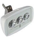 CapreraLT LED Cockpit Flood Deck Light With Bracket Mount, Waterproof IP67 Boat Lighting in powder coated aluminum housing
