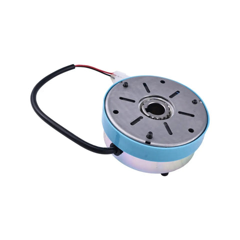 Brand New Svyoroo Brake Assembly Replacement Part For Big Joe Electric Pallet Jacks E30 EZ30 E25 And P33 with wiring and silver finish.