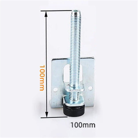 Heavy Duty Adjustable Leveling Feet For Furniture And Cabinets, 4 Pack Swivel Levelers In Corrosion Resistant Steel, 100mm