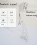Replacement Frame Kit For Nasal CPAP Mask Standard Size With Durable Plastic Frame System Reusable Headgear Guard And Easy Swap Nasal Guard For Comfortable Secure Mask Fit, clear frame