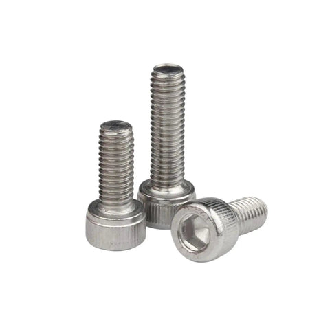 DIN 912 Heavy Duty 304 Stainless Steel Cheese Head Hex Socket Cap Screws M10 X 80mm, showcasing three screws.