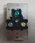 Heavy Duty Flush Mount Power Receptacle Nema 6 30R 30 Amp with solid brass contacts and wiring terminals.