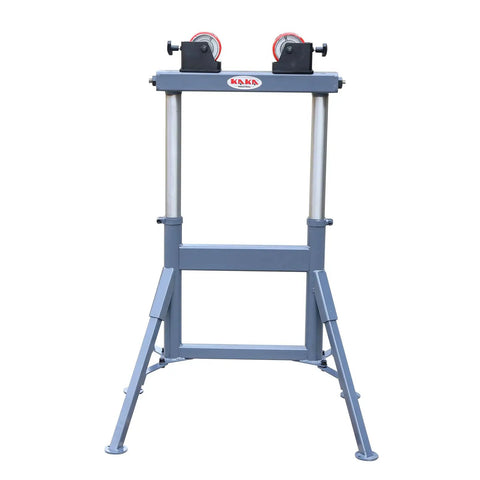 Rock Solid Heavy Duty Adjustable Pipe Roller Stand Built Tough For Welding Fabrication And Fit Up Projects Handling Up To 1100 Lbs Like A Champ With Smooth Rolling Wheels For Easy Material Movement