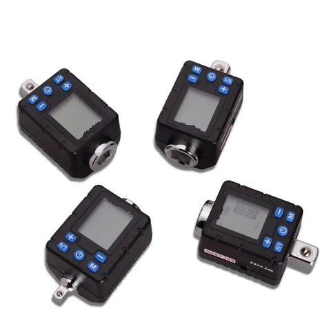 High Precision Digital Torque Meter With Large Screen Display Multifunctional Mechanical Hand Tool And Electronic Wrench Adapter Featuring Adjustable Torque Preset Values Peak Tracking Mode And Five Torsion Units For Accurate Testing