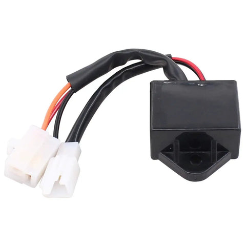 CDI Box Replacement for Can Am DS50 DS90 Quest 50 and Arctic Cat 50 90 ATV Engines with visible connectors and cables