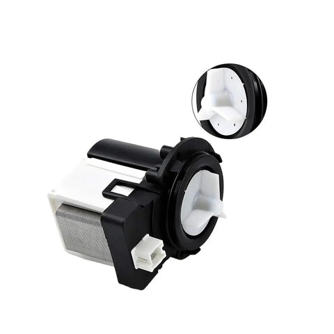 Washing Machine Drain Pump Replacement DC31-00054A Compatible With Kenmore, 120V Fluid Expulsion Control Keeps Waste Water Flow Balanced During Emptying, black and white