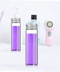 Clear Glass Vials With Aluminum Caps 10 Pack For Travel Storage Of Candies Nuts Beads And Jewelry Making Mini Art Supplies