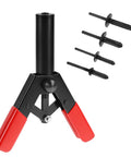 Poly Rivet Gun Kit With Rivet Removal Tool Ergonomic Lightweight Design For Plastic Rivets Includes 40 Polyoxymethylene Rivets