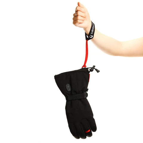 Elastic Ski Glove Wrist Leash And Safety Strap For Easy On And Off Hands Free Hanging Glove Holder For Skiing And Mountaineering