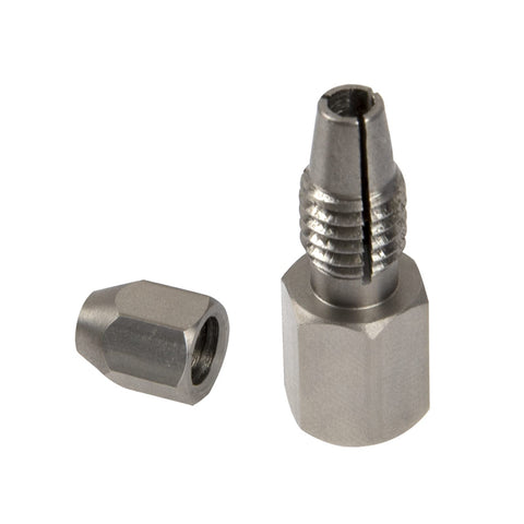 2Pack CNC Stainless Steel RC Flex Collet Coupler Flexible Coupling For DIY RC Boat Submarine, Connects Motor Shaft To Drive Shaft, 3.17mm To 4mm